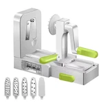 5 Blades Vegetable Spiralizer Zucchini Noodle Maker Best Veggie Slicer Cu. Fixed Price $33.99.