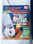 Original Telebrands Super Slicer Dicer Shredder Grater Chopper. Fixed Price $18.00.