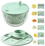 Salad Spinner 1 Vegetable Washer Slicer Large 5.3QT Bowl. Fixed Price $35.99.