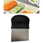 Potato Slicer Fancy Wavy Pattern Fruit &vegetable Kitchen Cutter. Fixed Price $6.58.