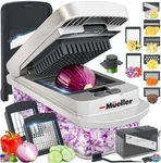10-IN-1 Vegetable Chopper Mandoline Slicer With 8 Blades & Container. Fixed Price $78.39.