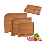 3-PCS Wood Cutting Board Set With Innovative Stand Durable Do... Fast Usa Ship. Fixed Price $58.20.