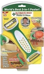 Ultimate Irish Peeler World's Best 3-IN-1 Tested By Spark Innovation. Fixed Price $11.99.