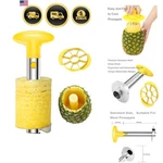 Easy Kitchen Tool Stainless Steel Fruit Pineapple Peeler Corer Slicer Cutter. Fixed Price $22.57.