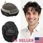 Lyrical Hair French Lace Front Mens Toupee Human System Natural Piece. Fixed Price $179.00.