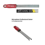 Microplane Professional Zester In Rare Pomengranate Red - Ships Free. Fixed Price $15.77.