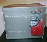 Vremi VR300 Slow Juicer 200W Red Electric Fruit & Vegetable Maker. Fixed Price $47.50.