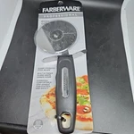 Farberware Professional Pizza Cutter Sharp Steel Blade W/ Finger Guard. Fixed Price $9.99.