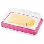 Boska Holland Cheese Server With Clear Dome Pink. Fixed Price $32.99.