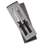 Cutlery 2-PIECE Pare Peel Knife Gift Set, Black Handles. Fixed Price $35.94.