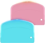 Bowl Scraper Spatula Multipurpose Dough 2PCS Flexible Plastic Kitchen. Fixed Price $12.30.