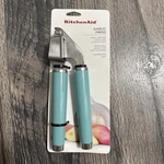 Kitchenaid Garlic Press In Aqua Blue Sky New. Fixed Price $29.99.