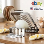 Stainless Steel Boiled Egg Slicer Cutter Mushroom Tomato Ham Kitchen Chopper Usa. Fixed Price $9.49.