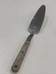 Robinson Usa Cake Cutter Slicer Server 12" Stainless Steel With Wood Handle. Fixed Price $9.99.
