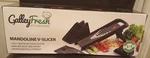 New! Galley Fresh Kitchen 5-IN-1 Mandoline V-slicer With Non-skid Base & Ridges. Fixed Price $29.99.
