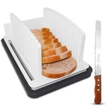 Sliceelite Bread Slicer Guide With Bonus Knife. Fixed Price $28.99.
