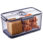 Gifhomfix Bread Boxes For Kitchen 12" L 6.1" W 6.0" H, Grey. Fixed Price $42.79.