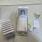 Vegetable Slicer/spiralizer Brieftons 10-BLADE Spiralizer, For Easy Cutting. Fixed Price $10.79.