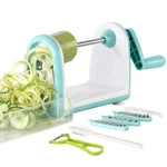 Zucchini Noodle Maker Spaghetti Spiralizer - 5 Blades Vegetable Slicer For Ve.... Fixed Price $38.82.