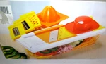 Multi Slicer Grate, Shred, Slice, Juicing, Etc W/ Container Kitchen Collection. Fixed Price $5.95.