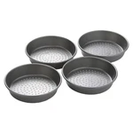Chicago Metallic Deep Dish Pizza Pan Set Of 4, 1.00 X 7.00 1.50", Silver. Fixed Price $28.82.