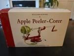 Williams-sonoma Red Cast Iron Apple Peeler-corer-slicer Used Great Condition. Fixed Price $19.99.