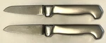 Hoffritz Platinum Series Stainless Steel Pairing Knives Set 2. Fixed Price $12.99.