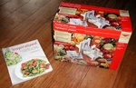 Paderno Spiralizer 3-BLADES & "inspiralized" Cookbook By Maffucci Set Euc. Fixed Price $50.00.