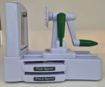 Veggetti Pro Vegetable Spiralizer Slicer W 5 Blades Veggies & Pasta. Fixed Price $13.25.