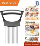 304 Stainless Steel Vegetable Cutter For Even Slices Ideal Home Chefs. Fixed Price $11.69.