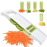 Nacolus 5 1 Mandoline Slicer Vegetable Multi Medium, Green. Fixed Price $18.08.