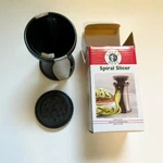 Spiral Vegetable Slicer W/2 Blade Sizes For Healthy Noodle Dishes. Fixed Price $7.99.