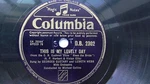 Georges Guetary 78RPM Single 10-INCH Columbia Records #d.b. 2302 This My Love. Fixed Price $19.99.