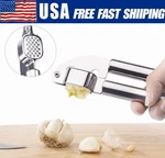 Garlic Press Crusher Squeezer Masher Mincer Stainless Steel Manual Kitchen Tool. Fixed Price $5.00.