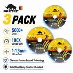 Pack Diamond Cutting Wheels 3"/4.5"/5" Metal Off Disc Rebar Steel Inox. Fixed Price $19.99.