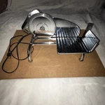 Vintage Rival 1101E/3 Electric Meat Food Slicer All Metal Tested Works Great. Fixed Price $60.00.