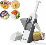 Qykic Safe Mandoline Slicer For Kitchen Multifunctional Vegetable Cutter & F.... Fixed Price $52.64.
