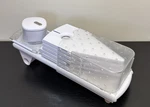 Quality Zyliss Easy Slice Mandoline: Storage Caddy W/blade & Thickness Inserts. Fixed Price $19.95.