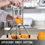 Vevor 8-SECTION Commercial Easy Wedger Stainless Steel Blade Fruit Lime Slicer,. Fixed Price $63.96.