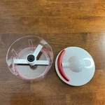 Food Chopper Speedy Kitchen Tool Onion Garlic Meat Vegetable With White Cover. Fixed Price $18.00.