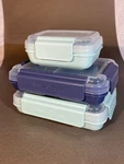 3 Snaplock By Progressive Food Containers (2-2 Cup, 1-1CUP) (1242). Fixed Price $14.00.