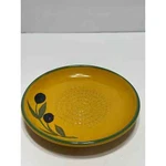 Cooks Innovations Ceramic Garlic Grater Plate Olive Pattern Cheese. Fixed Price $9.99.