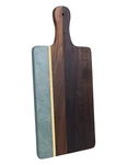 Cutting Board With Marble Wood, 16.5 X 7 Cheese Hand. Fixed Price $42.27.