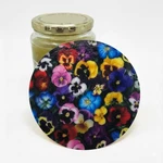 Andreas Silicone Jar Opener, Pansies 6.25" Non-slip Lid Gripper & Garlic Pe.... Fixed Price $16.57.
