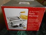 My Perfect Kitchen Pasta Machine Stainless Steel Spaghetti Noodle Maker Roller. Fixed Price $24.99.