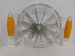 Watermelon Slicer, Stainless Steel Fruit Cutter, Plastic Kitchen Tool. Fixed Price $9.50.