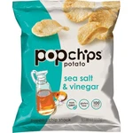 Popchips Sea Salt & Vinegar Popped Potato Chips, 0.8 Ounce, 24 Per Case. Fixed Price $49.75.