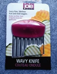 Joie Crinkle Cutter Kitchen Wavy Knife / Vegetable Stainless Steel Blade New. Fixed Price $11.99.