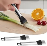 2 Pcs Stainless Steel Green Onion Slicer Kitchen Scallion Cutter Professional. Fixed Price $8.42.