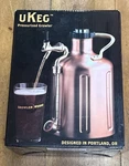 Growlerwerks Ukeg 128 Oz Pressurized Copper - New In Box. Fixed Price $119.00.